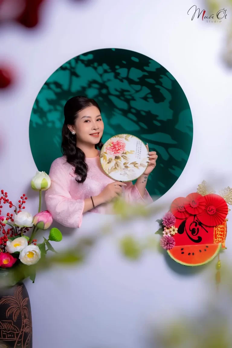 concept chụp ảnh Tết - Diệu Huyền